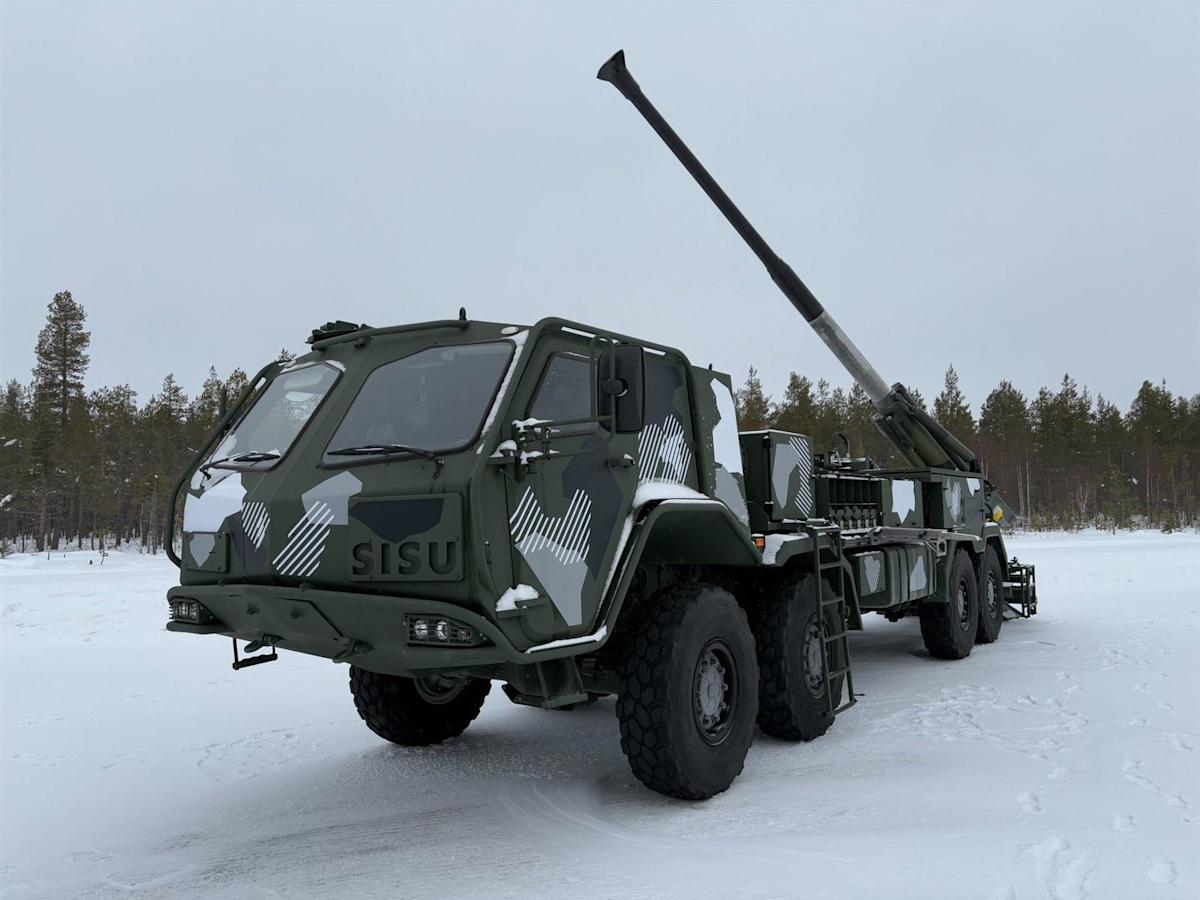 Patria Unveils 'ARVE' Wheeled Self-Propelled Howitzer, Competing for Finnish Defence Forces Contract