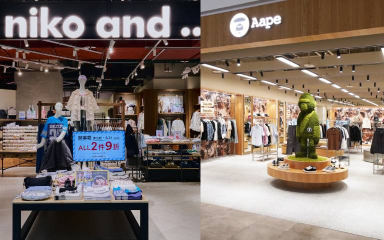 Nangang LaLaport welcomes the arrival of fashion brands! niko and… makes a legendary collaboration debut, partnering with 