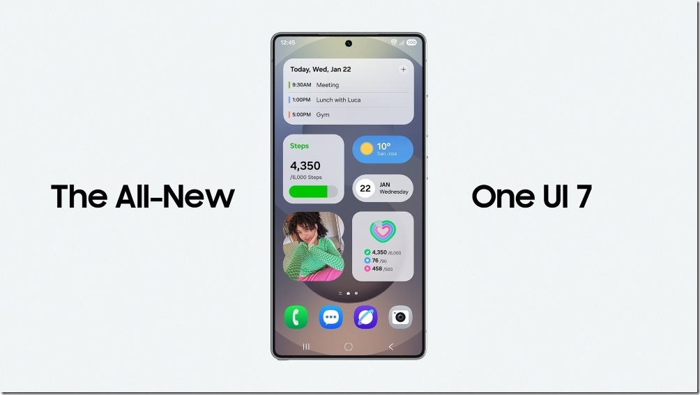 三星 S24、S23 及 Z Fold5/6、Z Flip5/6、Tab S9/S10 將升級至 One UI 7，AI 功能全面升級！