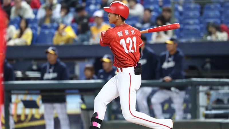 中職／曾聖安獲讚擊球技媲美MLB強打索托 收到開季一軍通知笑言難以入眠