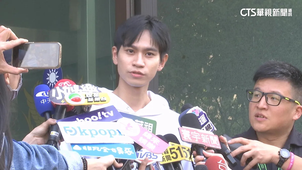 遭家寧母親提告誹謗 Andy首度露面前往警局做筆錄