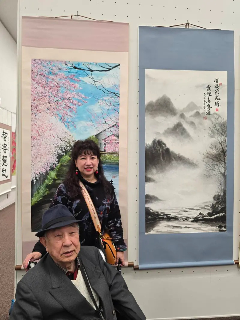 第26屆東京國際書畫交流會 黃琯予率團參加展覽