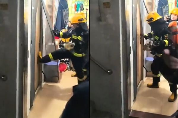 6樓女住戶驚呼「救命！」 鄰居緊急報警 警消破門後場面頓時尷尬