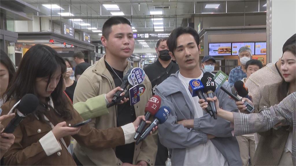 亞亞今夜搭機回國！民眾讚好，八炯與陳柏源現身機場送上「祝福」