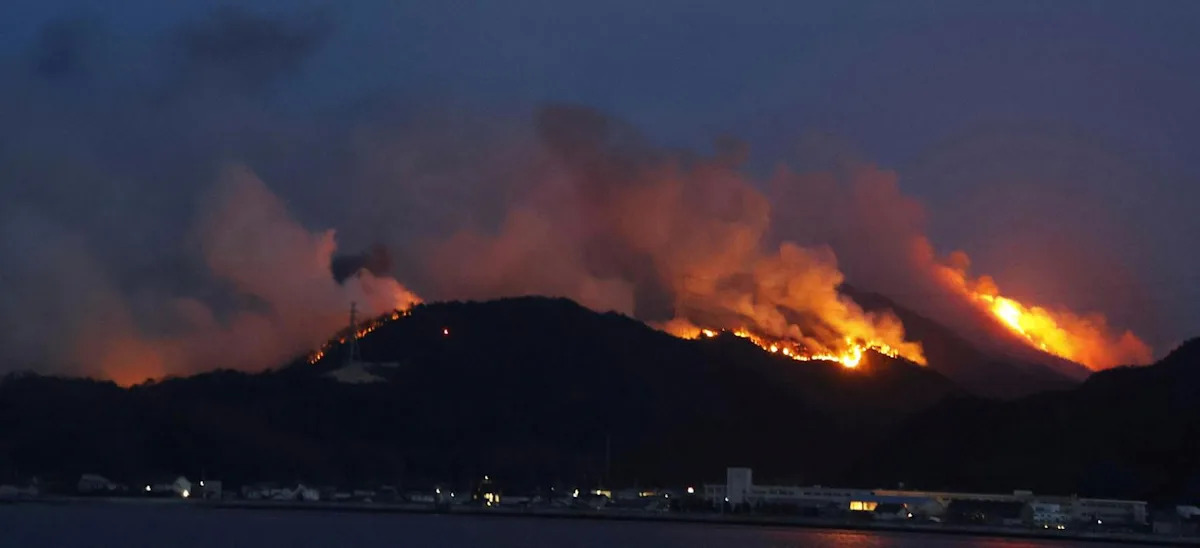 日本遊玩須知！岡山及愛媛山火肆虐，曾影響1.6萬戶供電