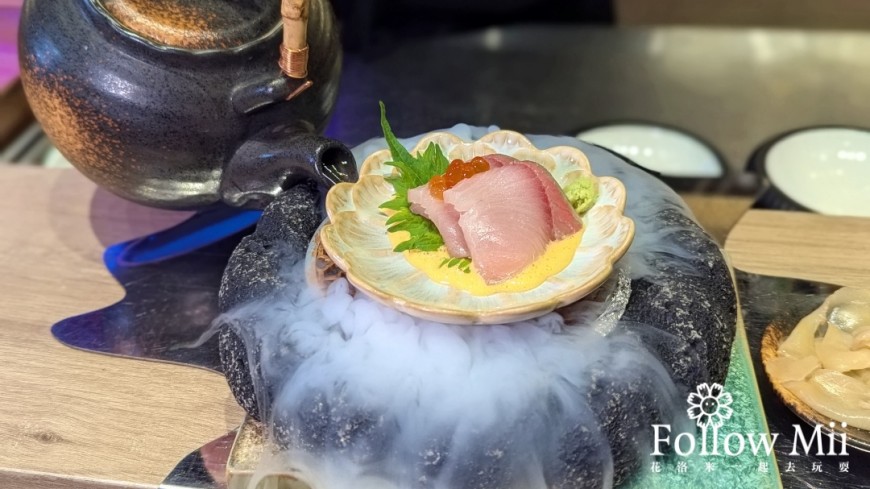 這裡的日本料理真是奢華無比，宛如一場盛大的上菜表演！